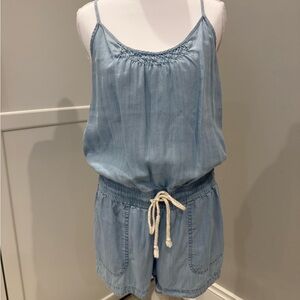 LOFT Light Blue Romper